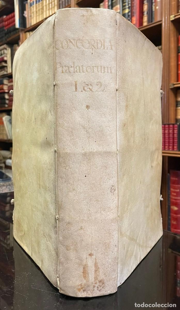 Libri antichi: Juan Bautista Garrido . Concordia Praelatorum. Tractatus Duplex de Unione Ecclesiarum, & Beneficio