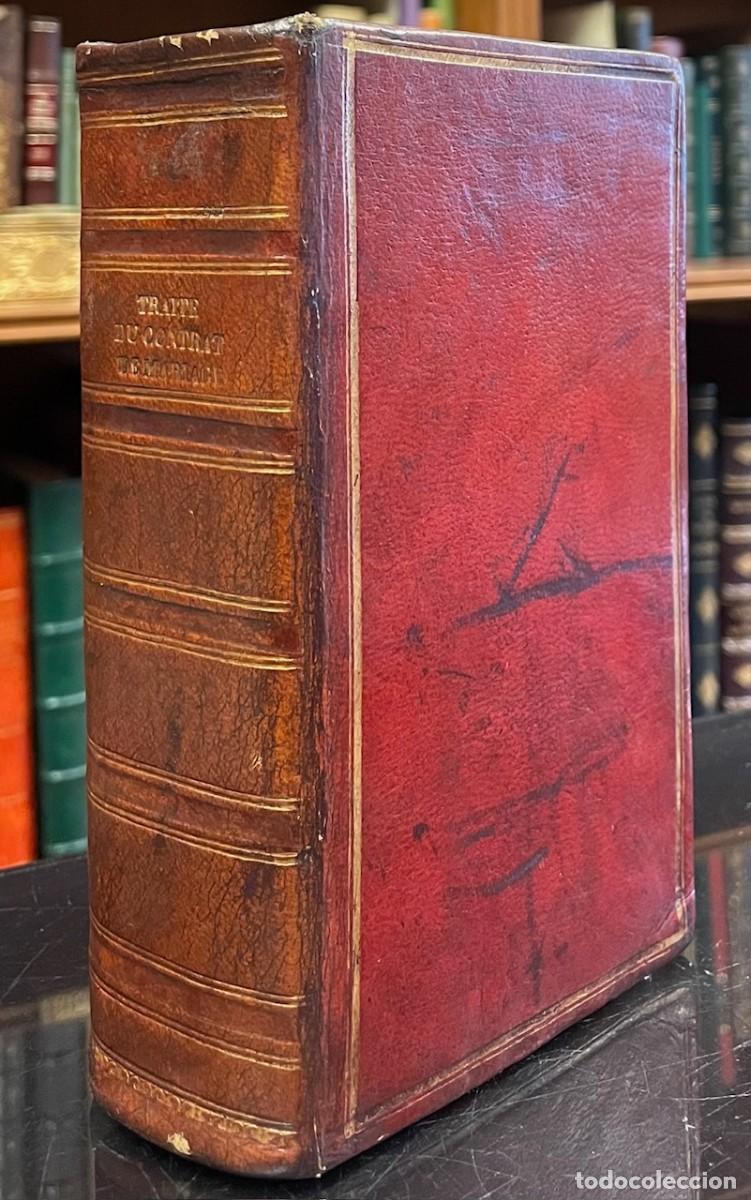 Libros antiguos: Trait&eacute; du Contrat de Mariage - Foto 1