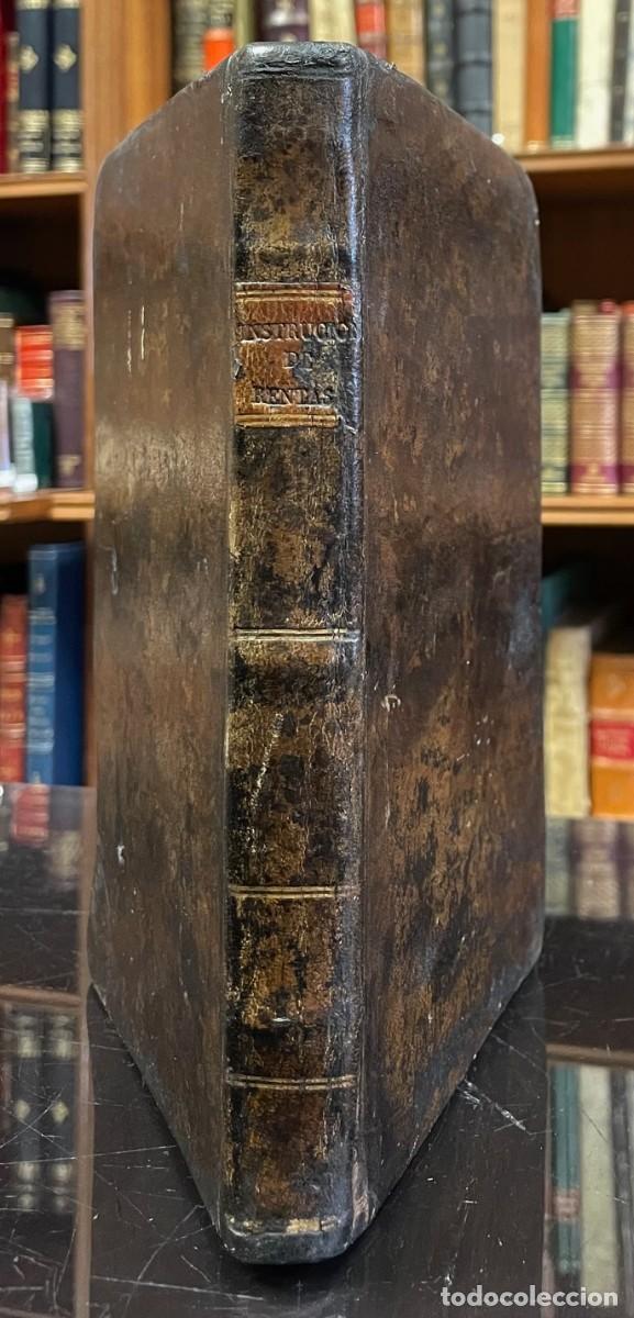 Libri antichi: Real Decreto &eacute; Instrucci&oacute;n General de Rentas Reales en que se declaran las facultades del Superinten