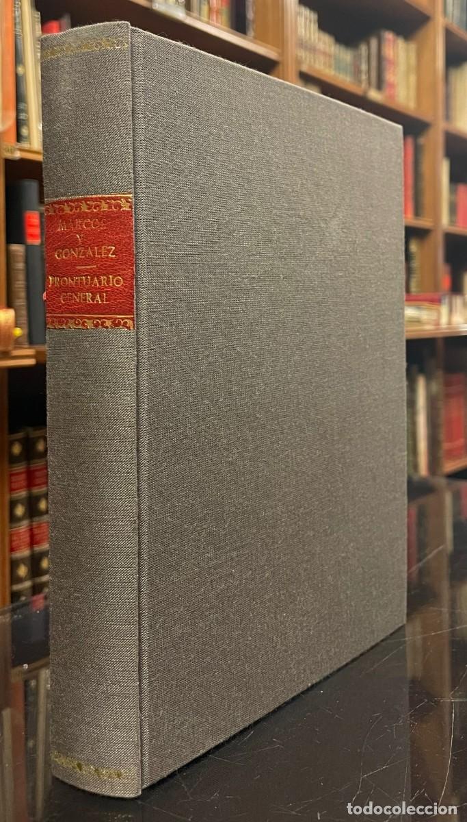 Libri antichi: Prontuario General. Clasificado y Cronol&oacute;gico De Las Leyes...Militar