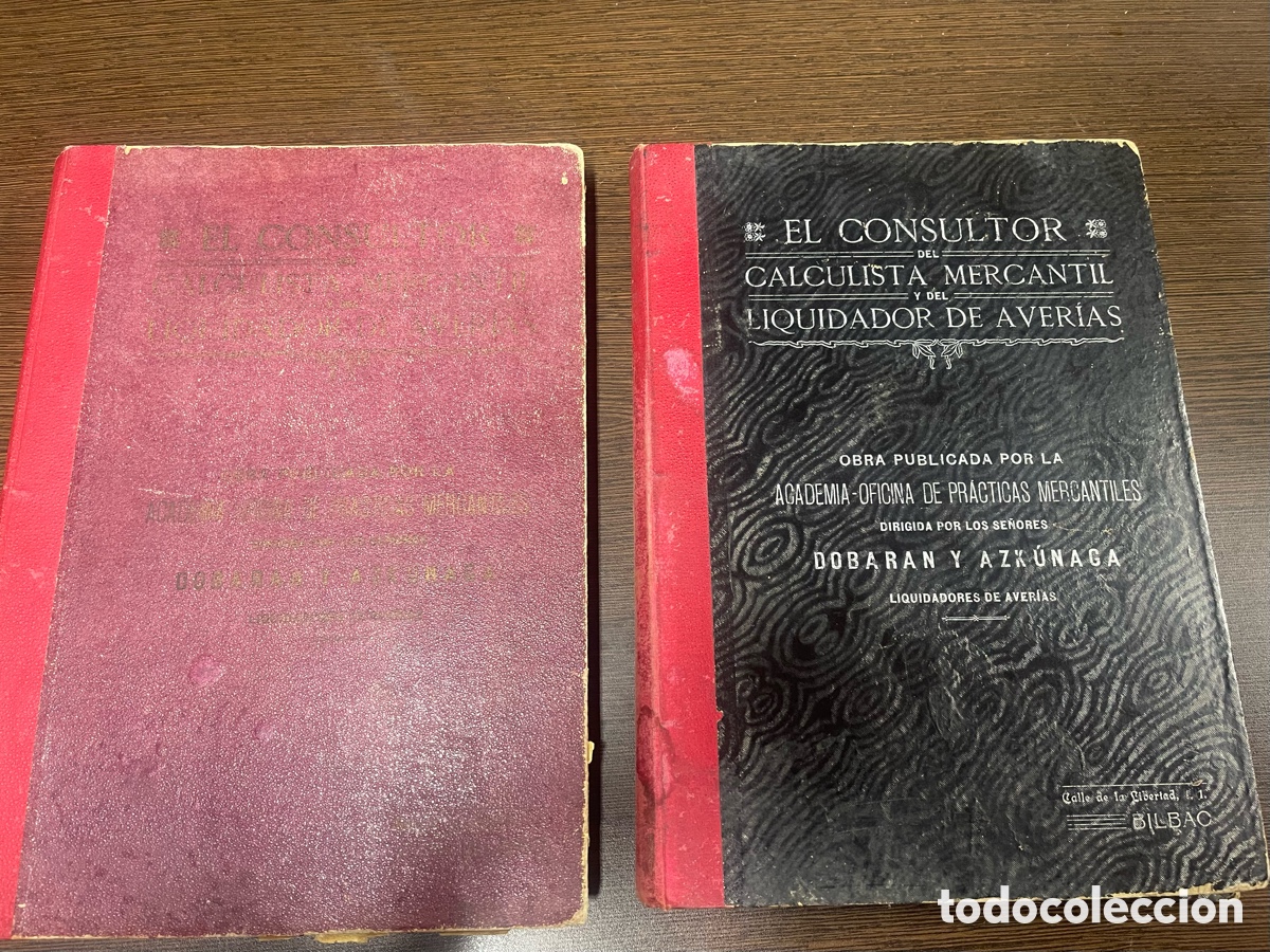 Libros antiguos: LIBROS EL CONSULTOR DEL CALCULISTA - Foto 1