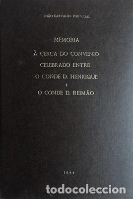 Libri antichi: CARVALHO PORTUGAL. (Jo&atilde;o da Cunha Neves e) - MEMORIA &Aacute; CERCA DO CONVENIO, OU PACTO SUCESSORIO, CELEB