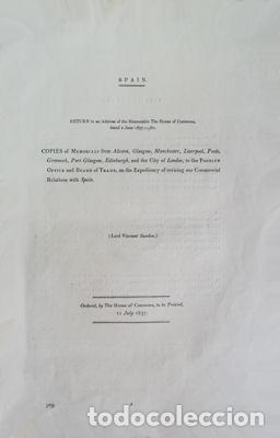 Libri antichi: COPIES FROM BRITISH MERCHANTS,