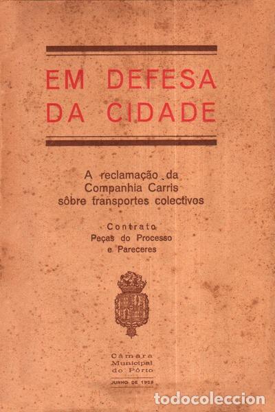 Libros antiguos: DEFESA (EM) DA CIDADE. - Foto 1