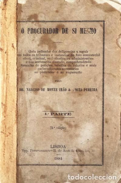 Libros antiguos: PROCURADOR (O) DE SI MESMO. - Foto 1