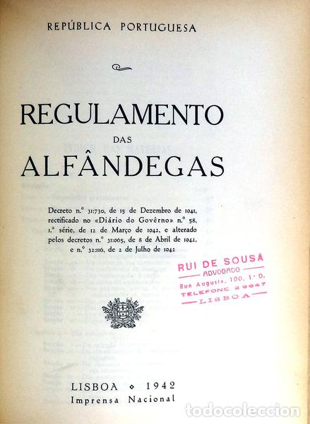 Libros antiguos: REFORMA ADUANEIRA. - Foto 2