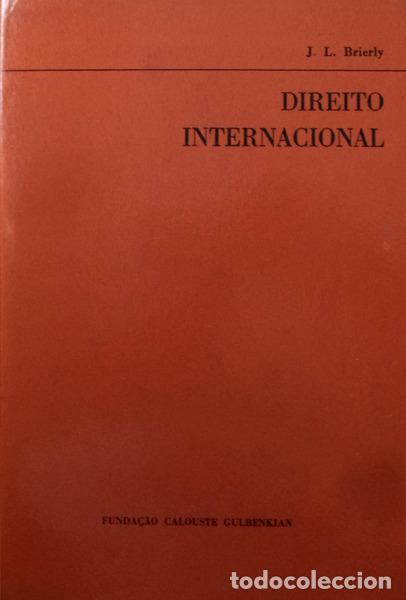 Libros antiguos: BRIERLY. (J. L.) - DIREITO INTERNACIONAL. - Foto 1