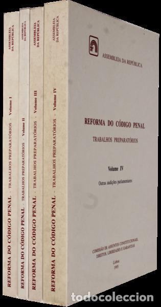 Libros antiguos: REFORMA DO C&Oacute;DIGO PENAL. TRABALHOS PREPARAT&Oacute;RIOS. - Foto 2