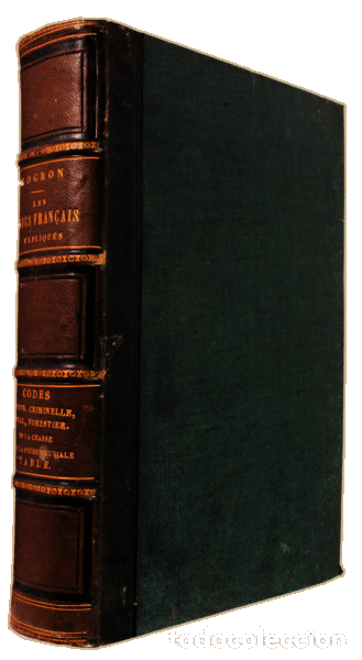 Libros antiguos: ROGRON. (J. A.) - LES CODES FRAN&Ccedil;AIS EXPLIQU&Eacute;S. - Foto 2
