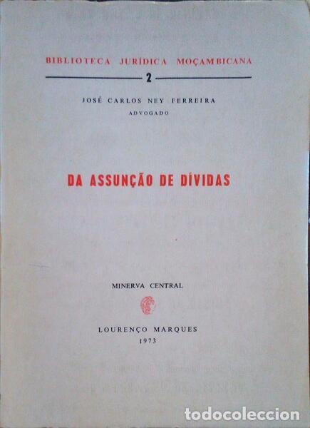 Libros antiguos: NEY FERREIRA. (Jos&eacute; Carlos) - DA ASSUN&Ccedil;&Atilde;O DE D&Iacute;VIDAS.