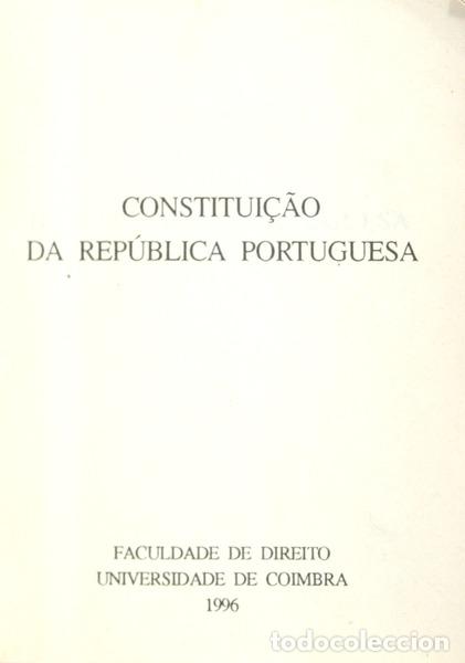 Libri antichi: CONSTITUI&Ccedil;&Atilde;O DA REP&Uacute;BLICA PORTUGUESA. [EDI&Ccedil;&Atilde;O EM MINIATURA]