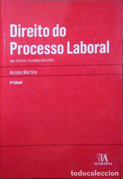 Libros antiguos: MARTINS. (Alcides) - DIREITO DO PROCESSO LABORAL. - Foto 1