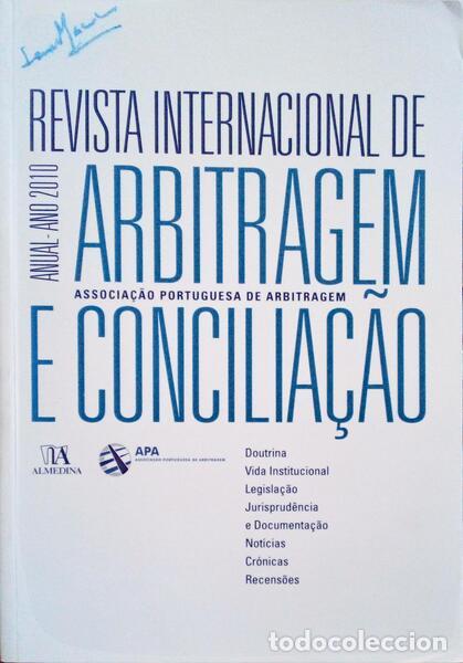 Libros antiguos: REVISTA INTERNACIONAL DE ARBITRAGEM E CONCILIA&Ccedil;&Atilde;O ANO III - 2010.