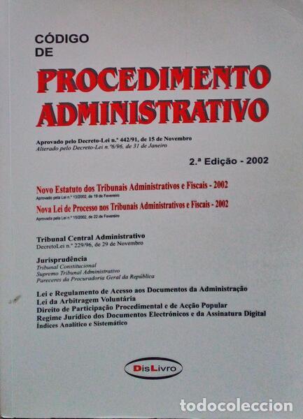 Libros antiguos: C&Oacute;DIGO DE PROCEDIMENTO ADMINISTRATIVO.