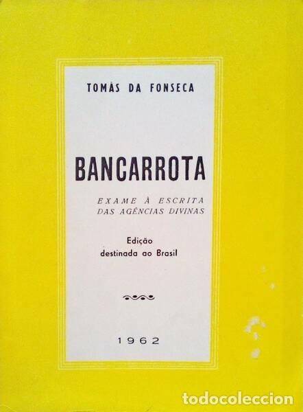 Libros antiguos: FONSECA. (Tom&aacute;s da) - BANCARROTA.