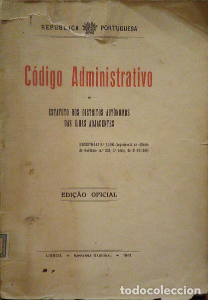 Libros antiguos: C&Oacute;DIGO ADMINISTRATIVO. - Foto 1