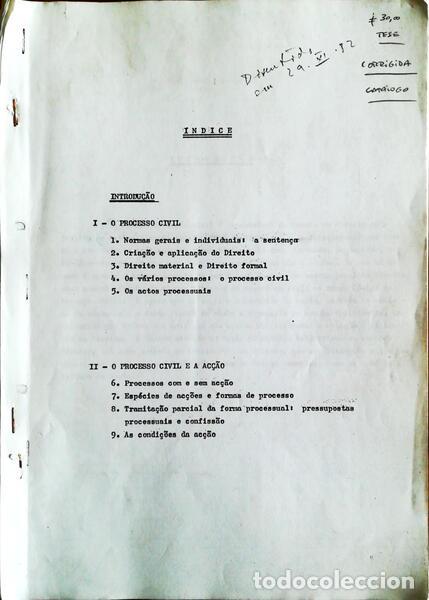 Libros antiguos: PROCESSO CIVIL. - Foto 1
