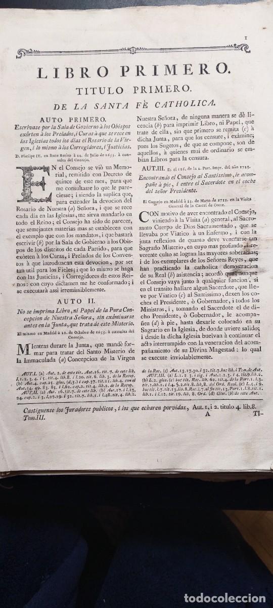 Libros antiguos: LIBRO ANTIGUO DE JURISPRUDENCIA - Foto 2