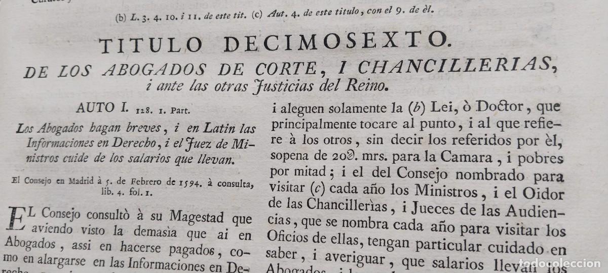 Libros antiguos: LIBRO ANTIGUO DE JURISPRUDENCIA - Foto 4