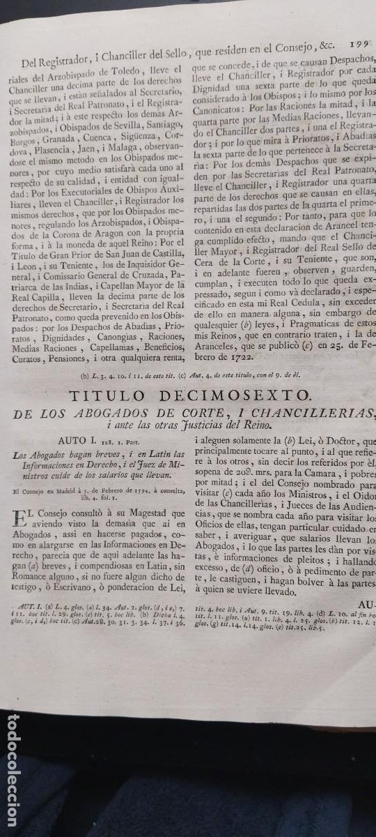 Libros antiguos: LIBRO ANTIGUO DE JURISPRUDENCIA - Foto 5