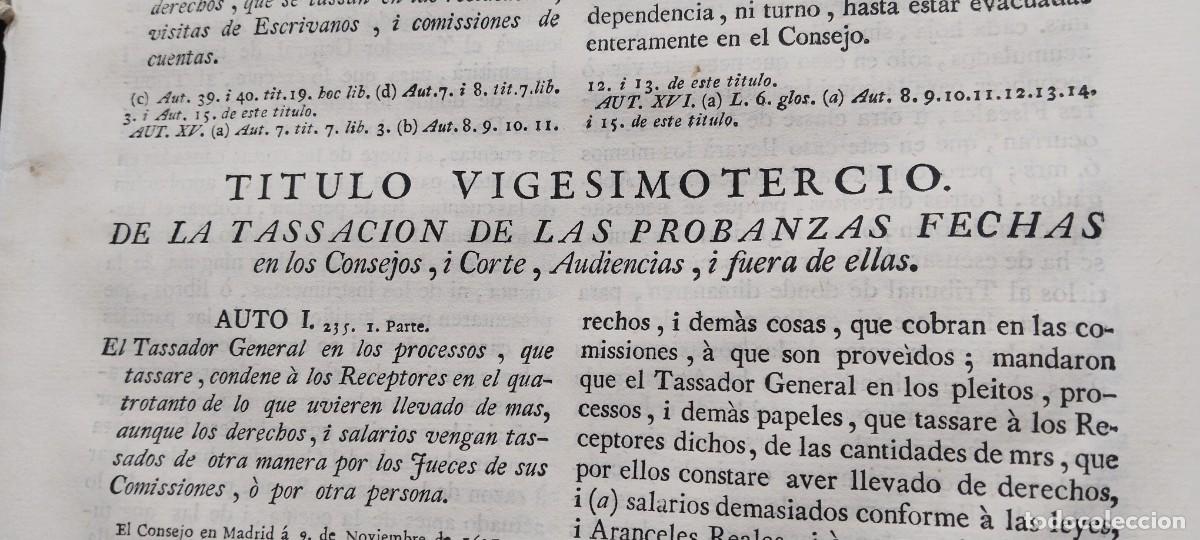 Libros antiguos: LIBRO ANTIGUO DE JURISPRUDENCIA - Foto 6