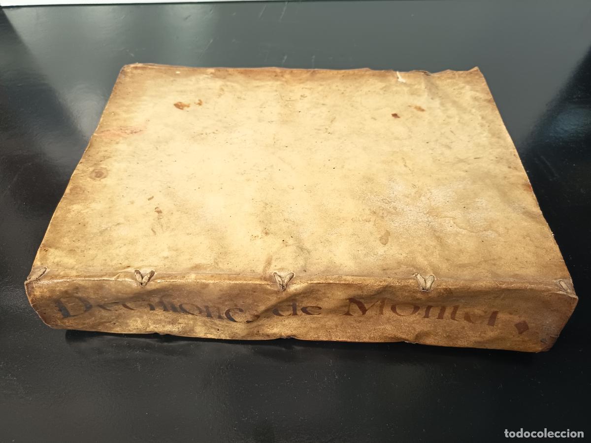 Libros antiguos: 1598 - CUEUA. Decisionum sacrae Regiae Audientiae causarum civiilium regni Aragonum, tomus primus