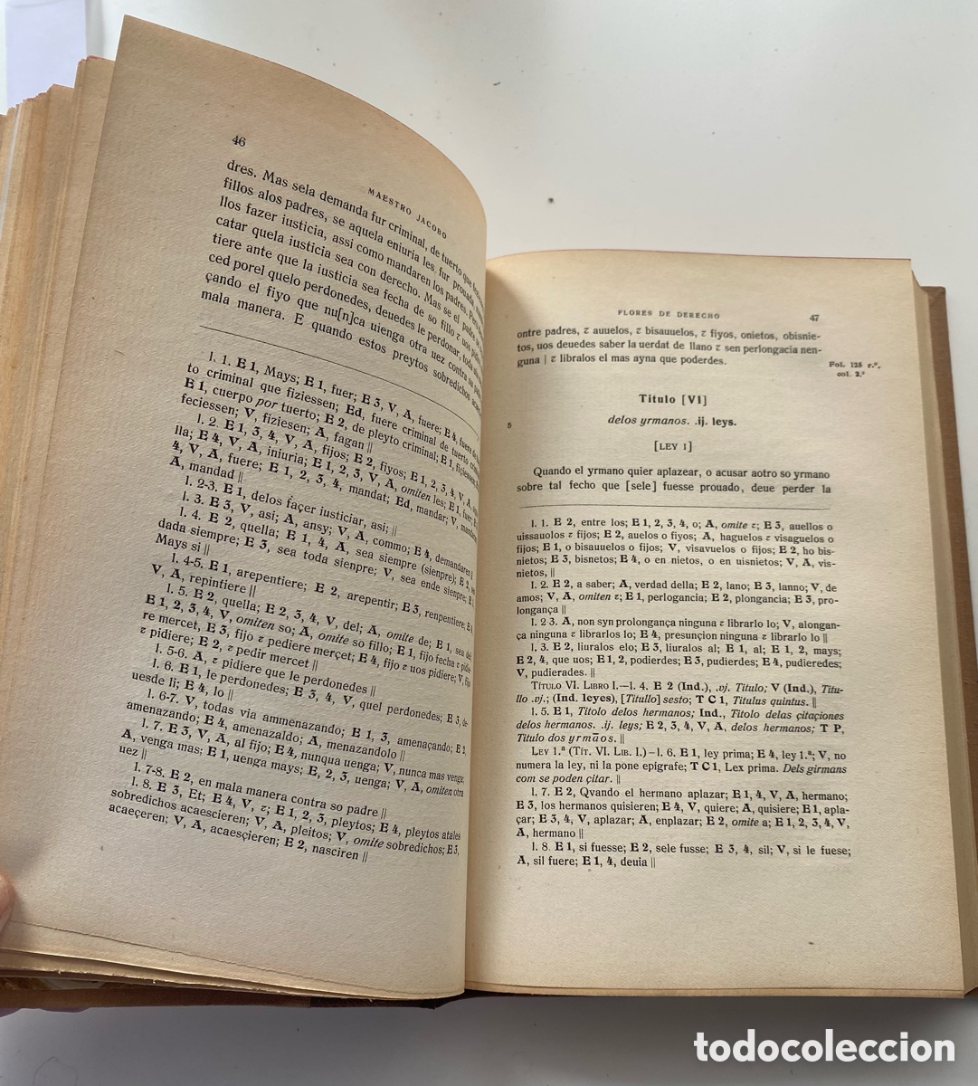 Libros antiguos: Obras del maestro Jacobo de las Leyes - Foto 5