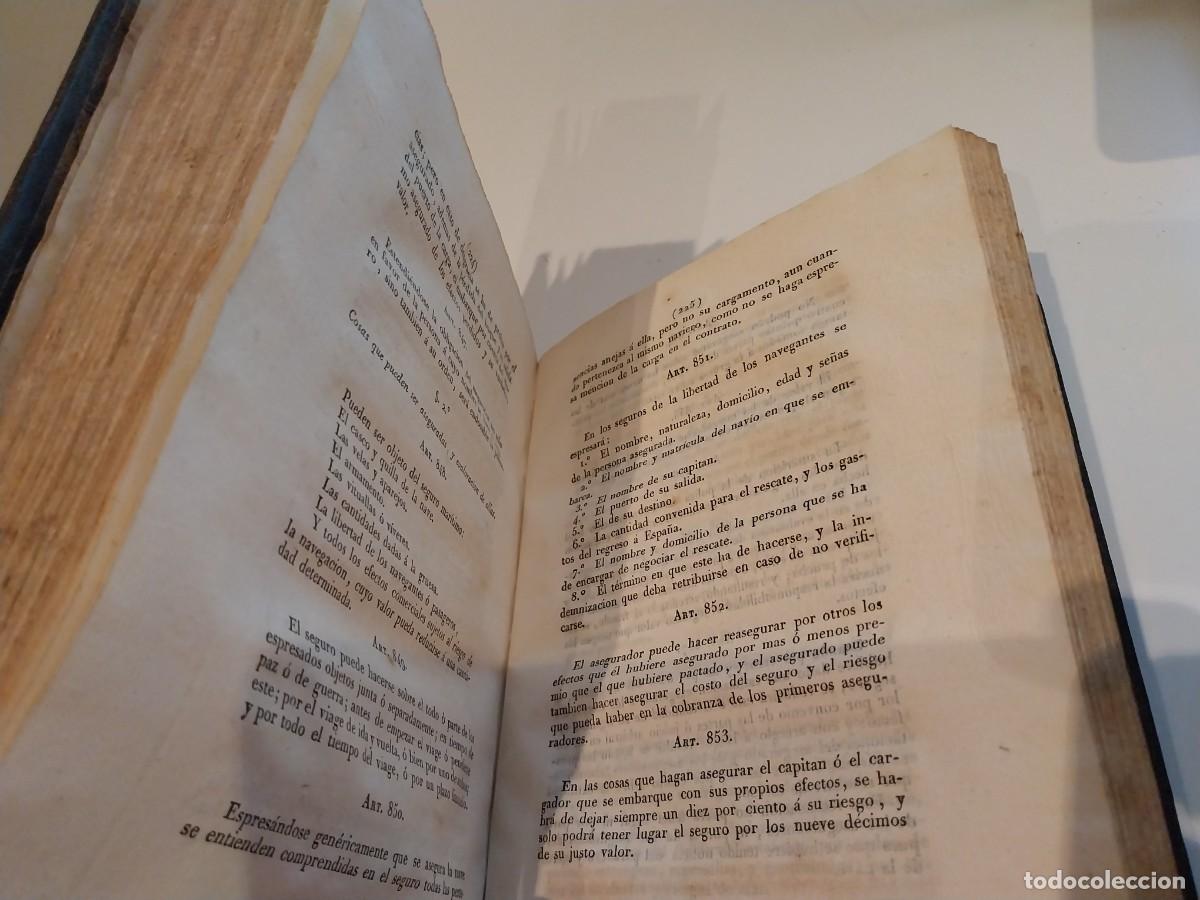 Libros antiguos: C&oacute;digo de Comercio Edici&oacute;n Oficial 1829 - Foto 7