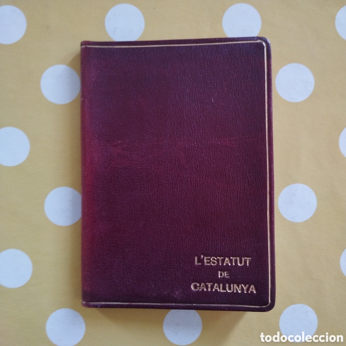 Livres anciens: L'ESTATUT DE CATALUNYA 1932 OFRENA COS M&Egrave;DIC SOCIETAT GENERAL DE FARM&Agrave;CIA DEPARTAMENT DE BIOLOGIA