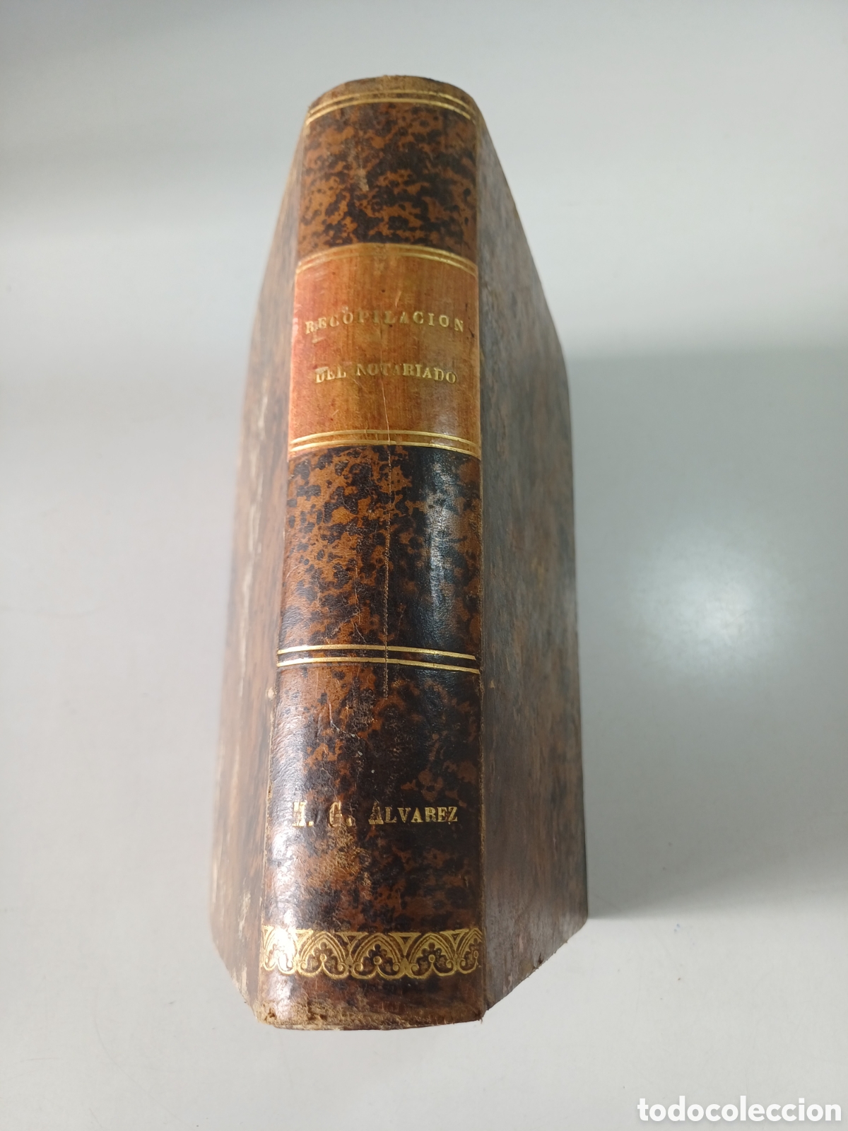 Libros antiguos: Recopilaci&oacute;n del notariado resumen te&oacute;rico pr&aacute;ctico Pablo Gargantiel 1866
