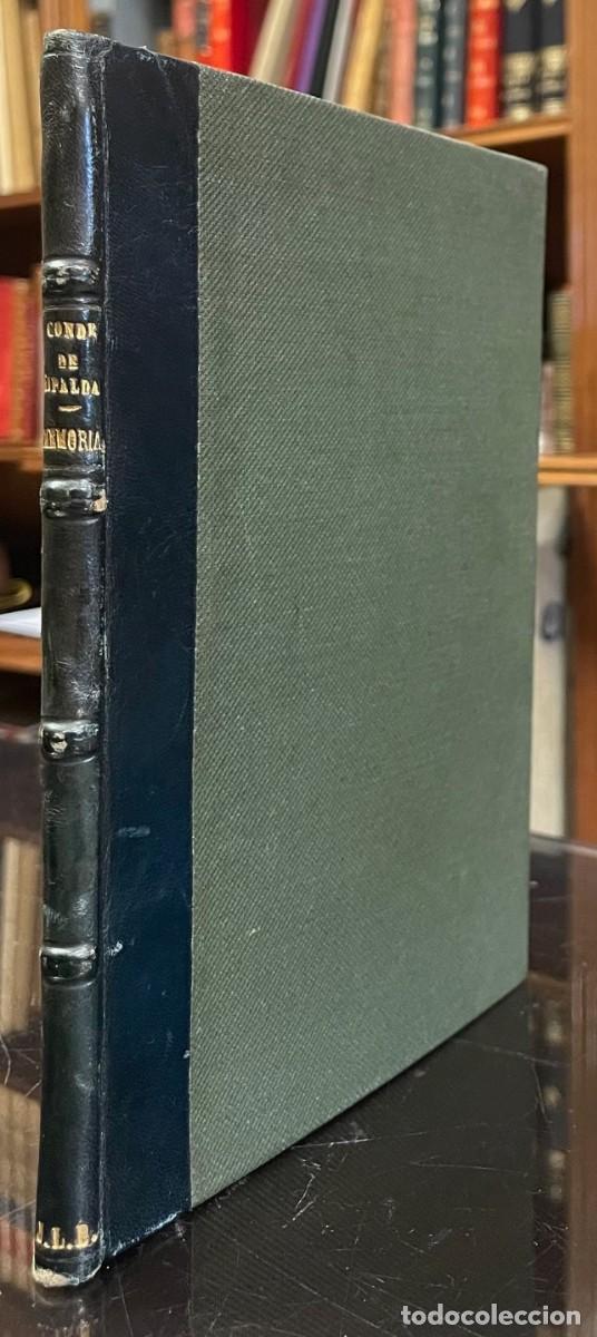 Libri antichi: Conde De Ripalda . Memoria Sobre La Necesidad De Una Ley Aguas Valencia