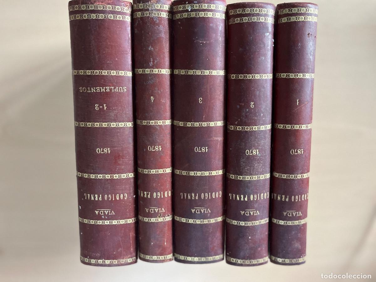 Libros antiguos: C&oacute;digo penal de 1870 - Foto 1