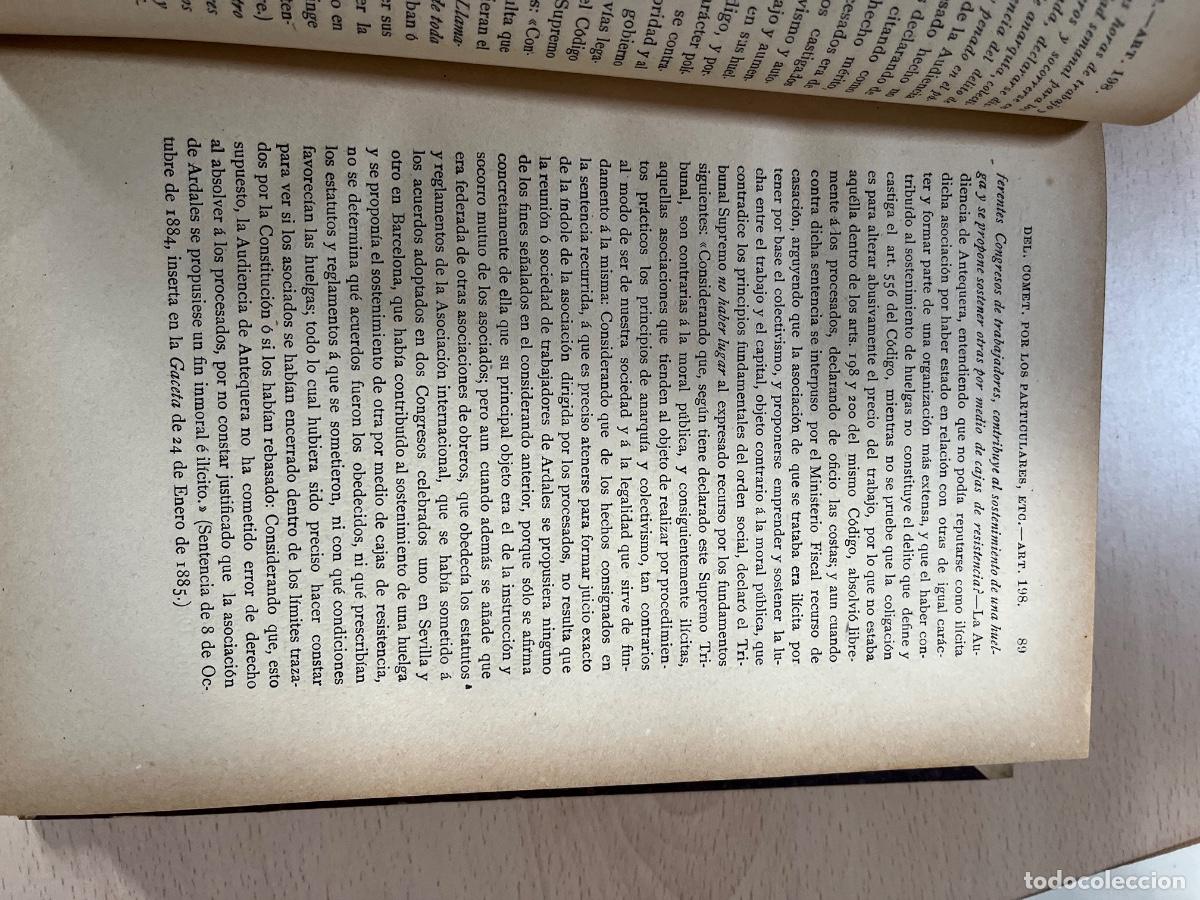 Libros antiguos: C&oacute;digo penal de 1870 - Foto 6