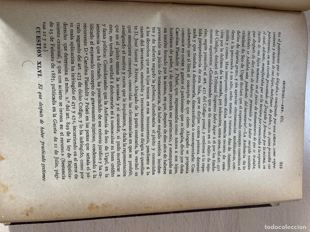 Libros antiguos: C&oacute;digo penal de 1870 - Foto 9