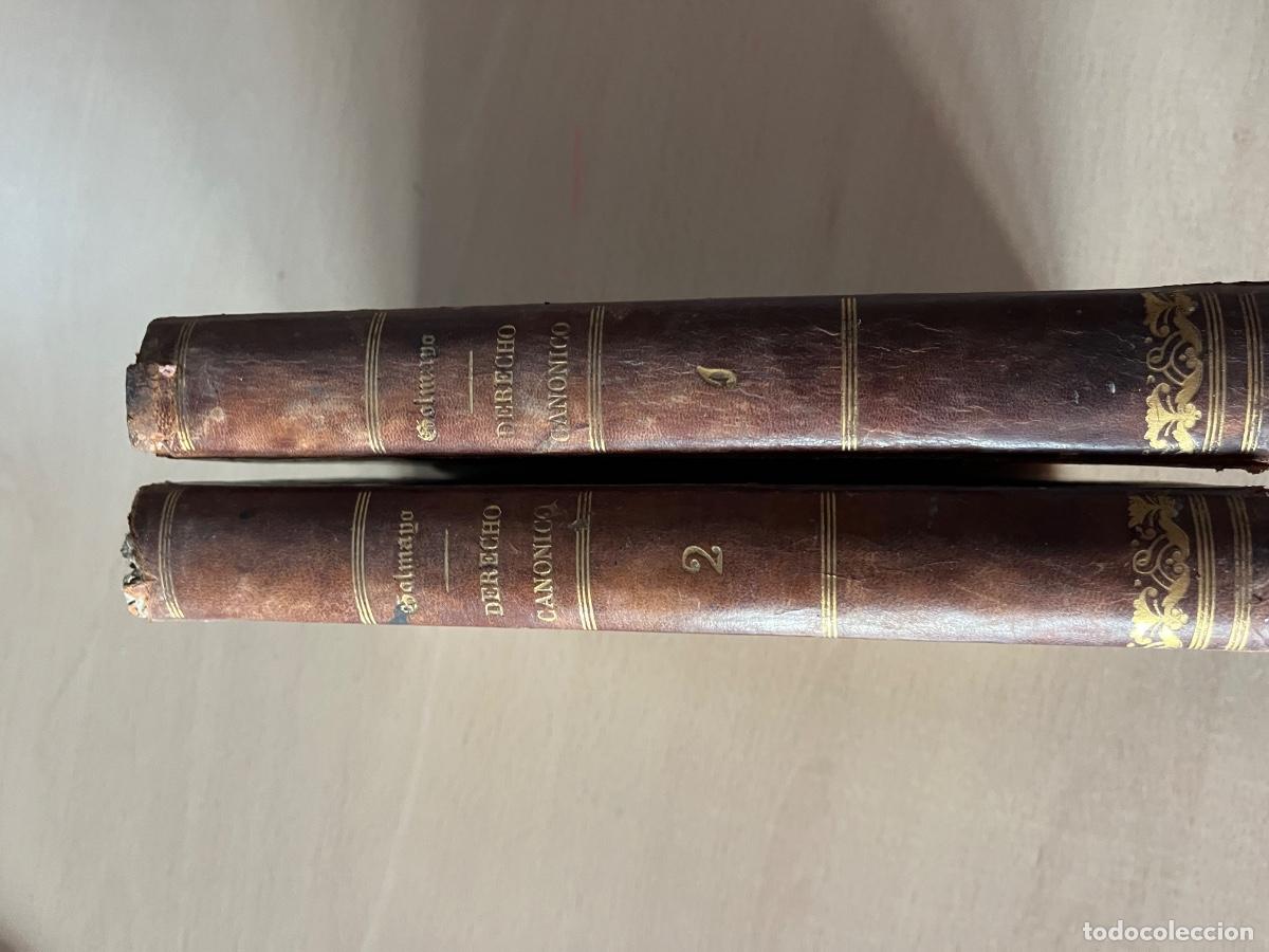 Libros antiguos: Derecho can&oacute;nico 1874 - Foto 1