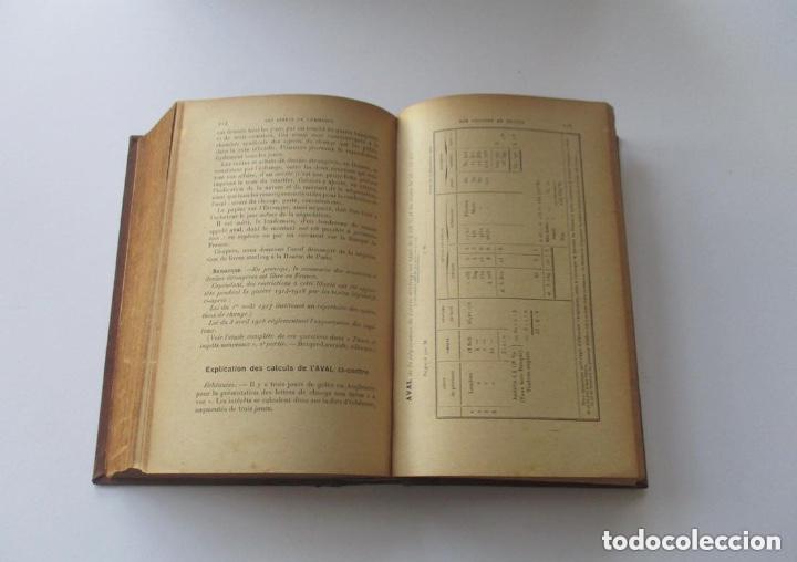 Libros antiguos: MANUEL DES OPERATIONS DE BOURSE Y LES EFFETS DE COMMERCE - 1919 - Foto 8