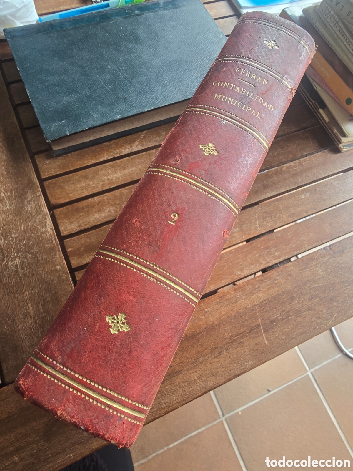 Libros antiguos: Contabilidad municipal TOMO II Federico Ferr&aacute;n Salvador 1902 Litograf&iacute;a Jos&eacute; Mart&iacute;nez Barcelona