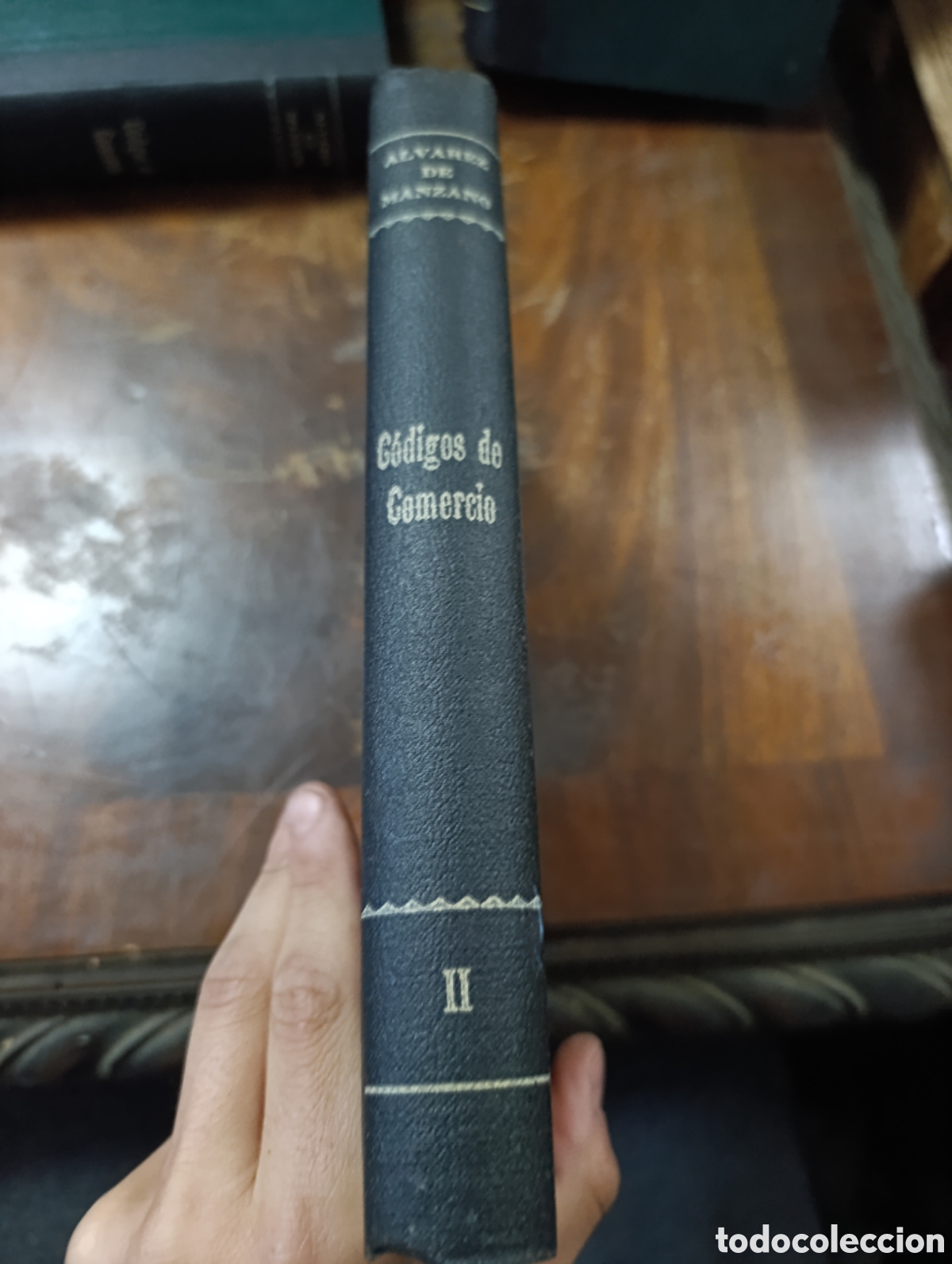 Libros antiguos: ALVAREZ DE MANZANO C&oacute;digos de Comercio II 1909 - Foto 3