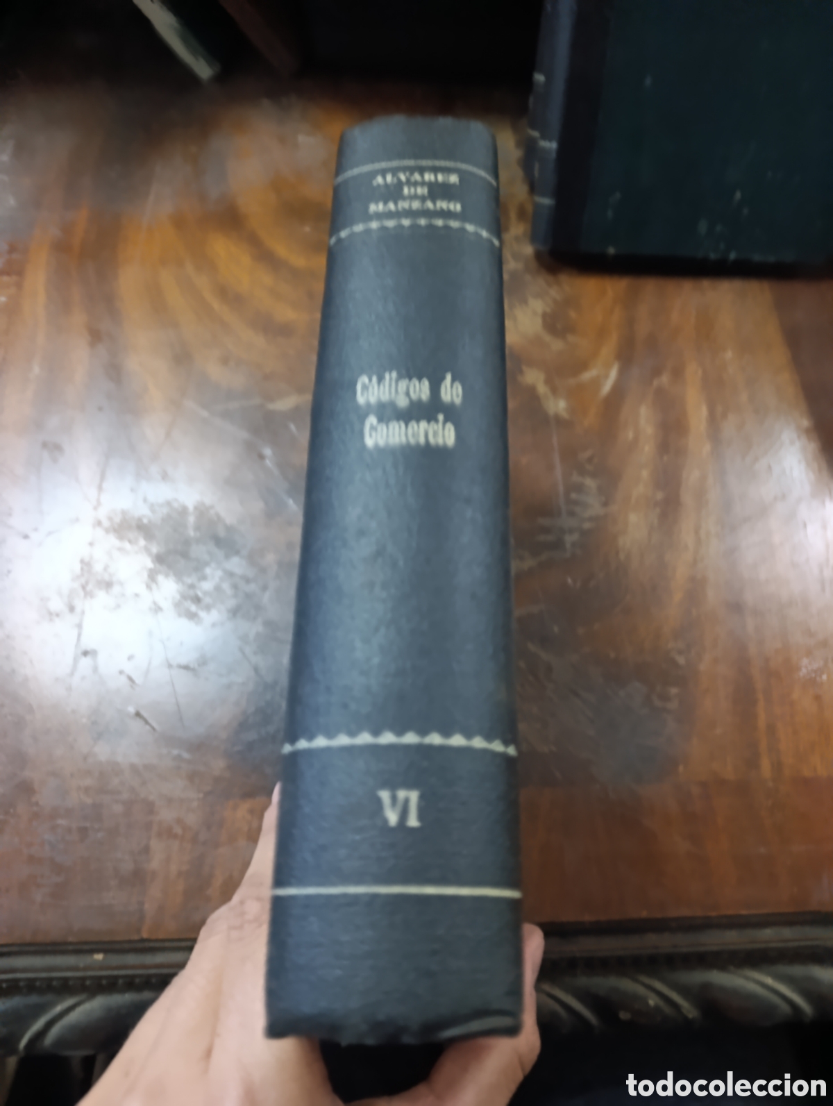 Libros antiguos: ALVAREZ DE MANZANO C&oacute;digos de Comercio VI 1914 - Foto 2
