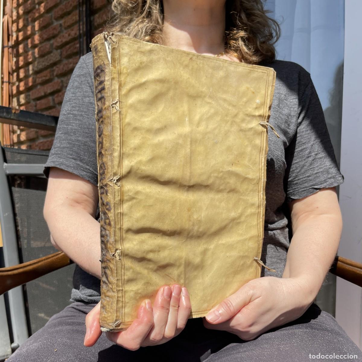 Libros antiguos: A&ntilde;o 1639 - Derecho Indiano - fiscal - Am&eacute;rica - Alfaro - Tractatus de officio fiscalis - Pergamino