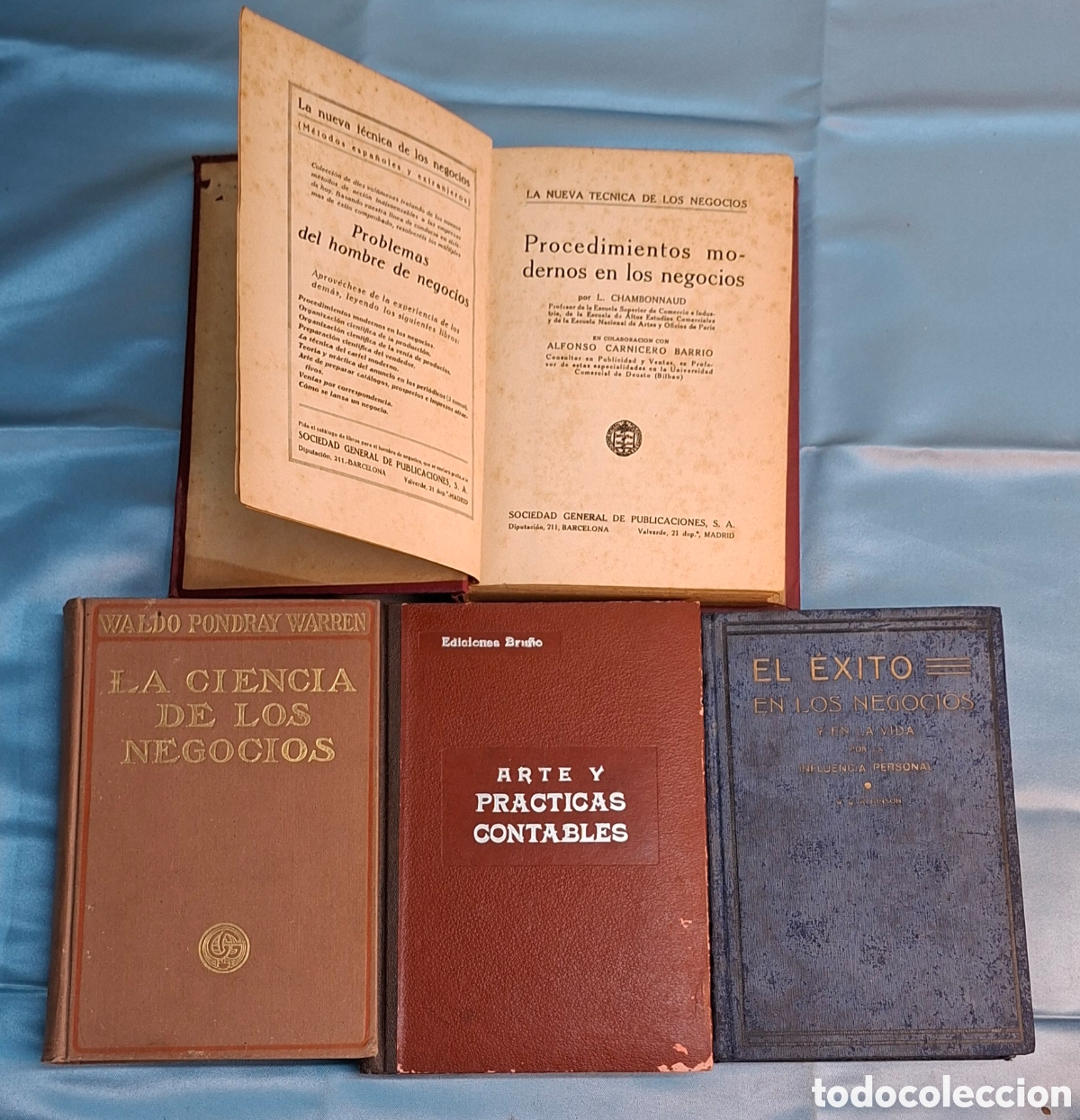 Libros antiguos: Colecci&oacute;n Libros Negocios y Contabilidad