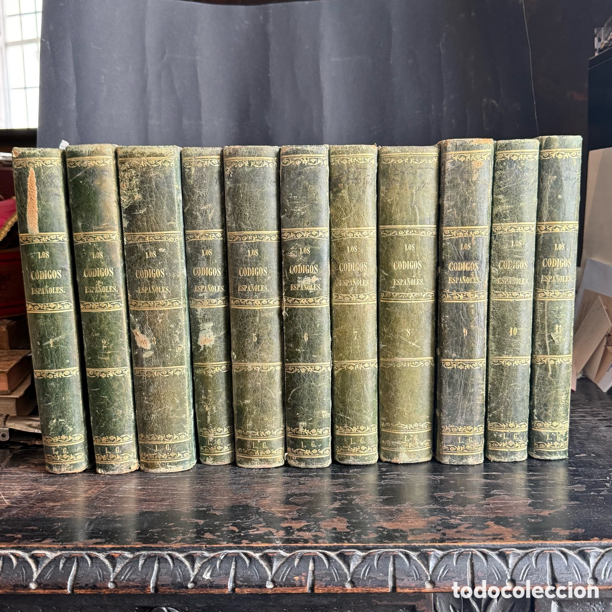 Libros antiguos: Los c&oacute;digos espa&ntilde;oles concordados y anotados - Madrid Imprenta La Publicidad - 1847 a 1851 - derecho