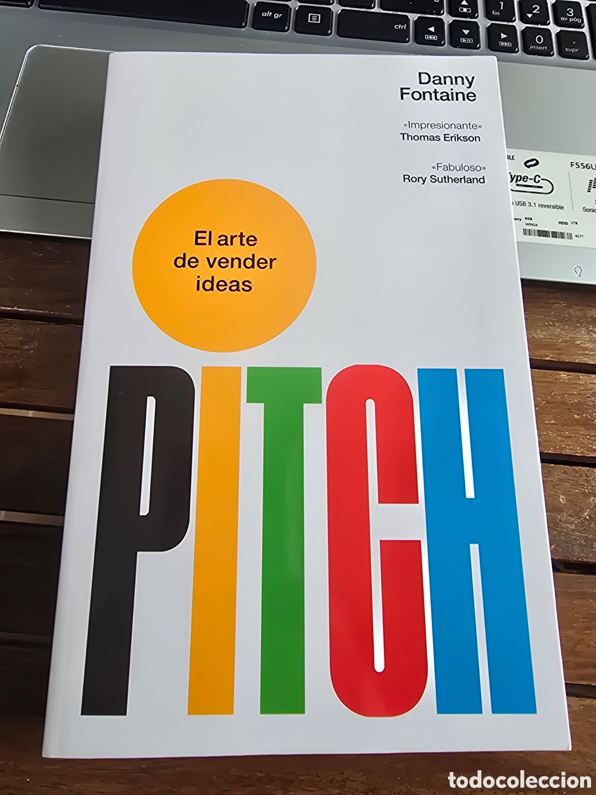Libros antiguos: Pitch. El arte de vender ideas Danny Fontaine PENINSULA 2026 Autoayuda ventas