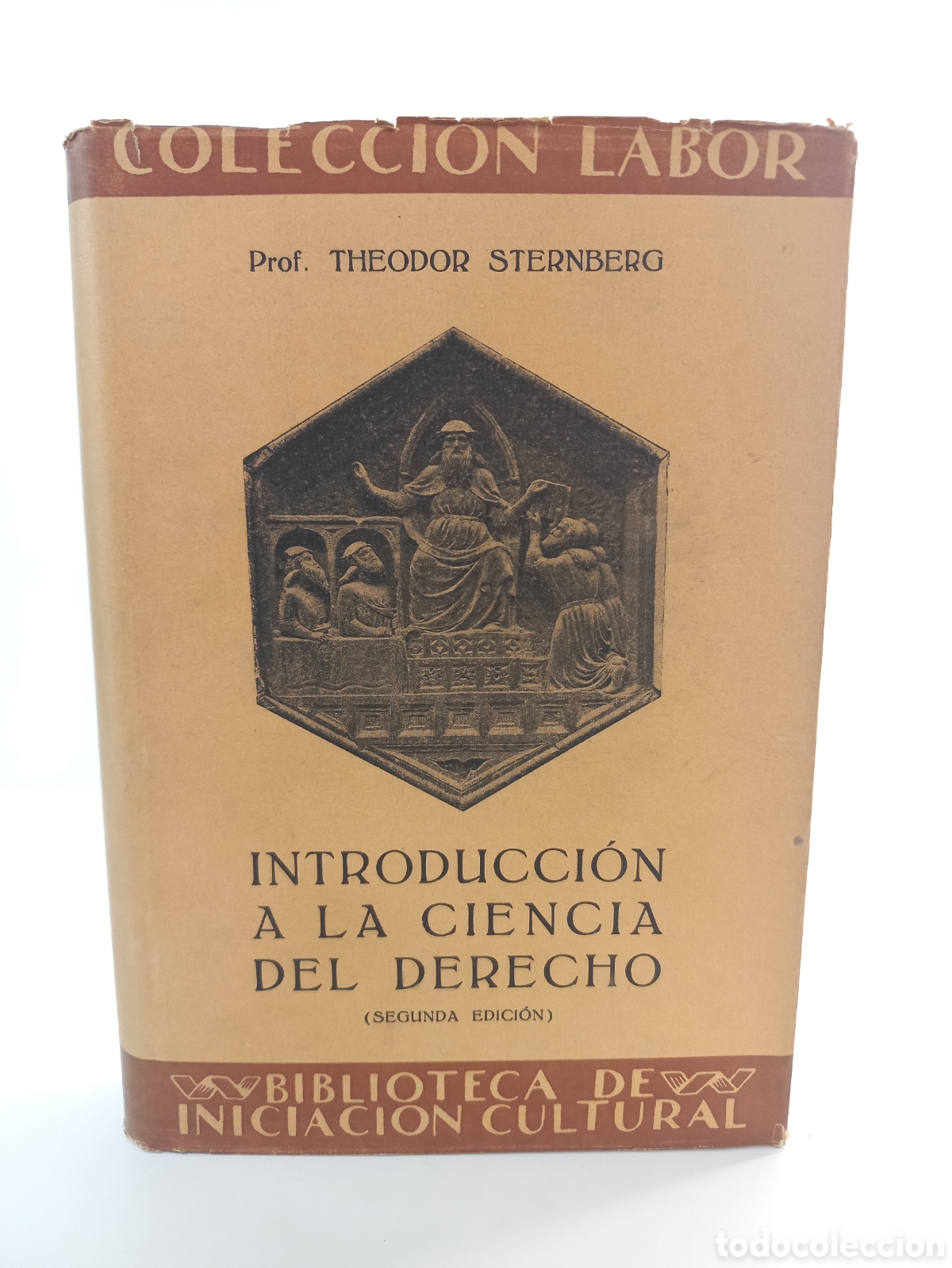 Libros antiguos: Introducci&oacute;n a la Ciencia del Derecho. Theodor Sternberg. Labor, 1940.