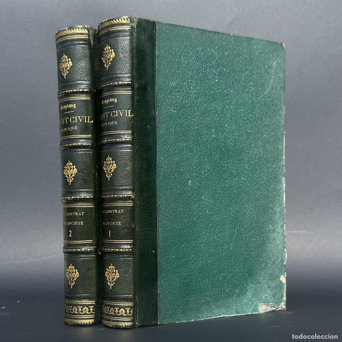 Antiquarische B&uuml;cher: a&ntilde;o 1843 - EL CONTRATO DE SOCIEDAD, CIVIL Y COMERCIAL - DERECHO CIVIL