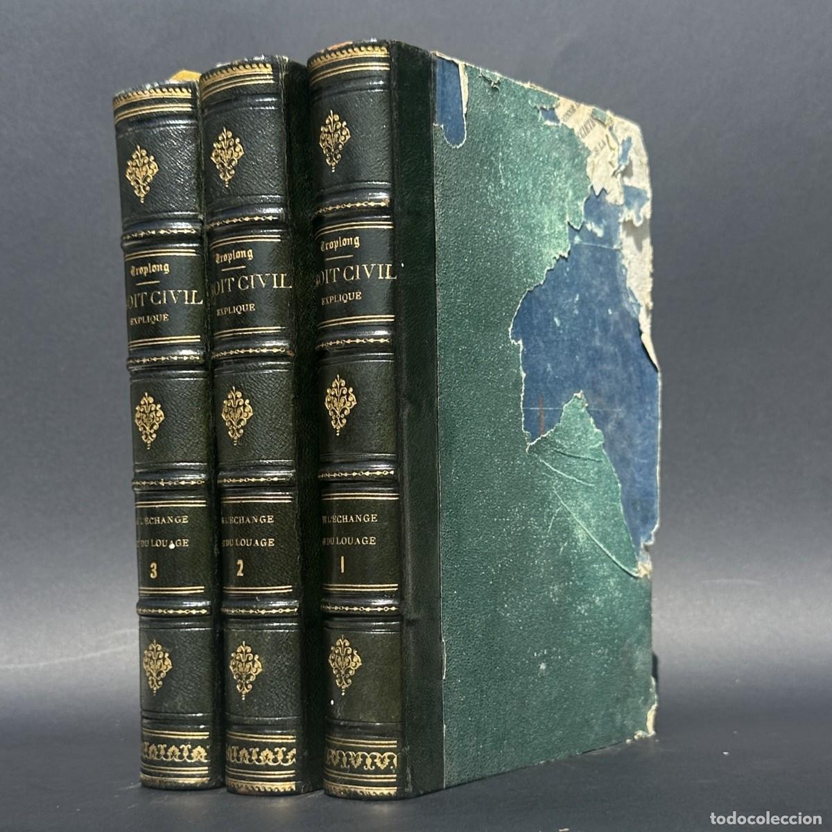 Antiquarische B&uuml;cher: a&ntilde;o 1840 - DE L'ECHANGE ET DU LUAGE - DERECHO CIVIL