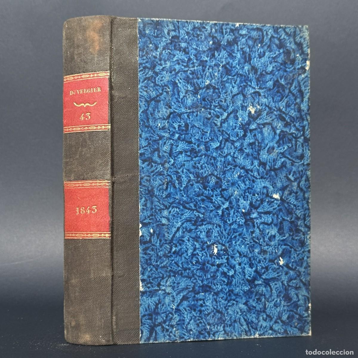 Antiquarische B&uuml;cher: a&ntilde;o 1844 - LEYES, DECRETOS, ORDENANZAS, REGLAMENTOS... - DERECHO FRANCES
