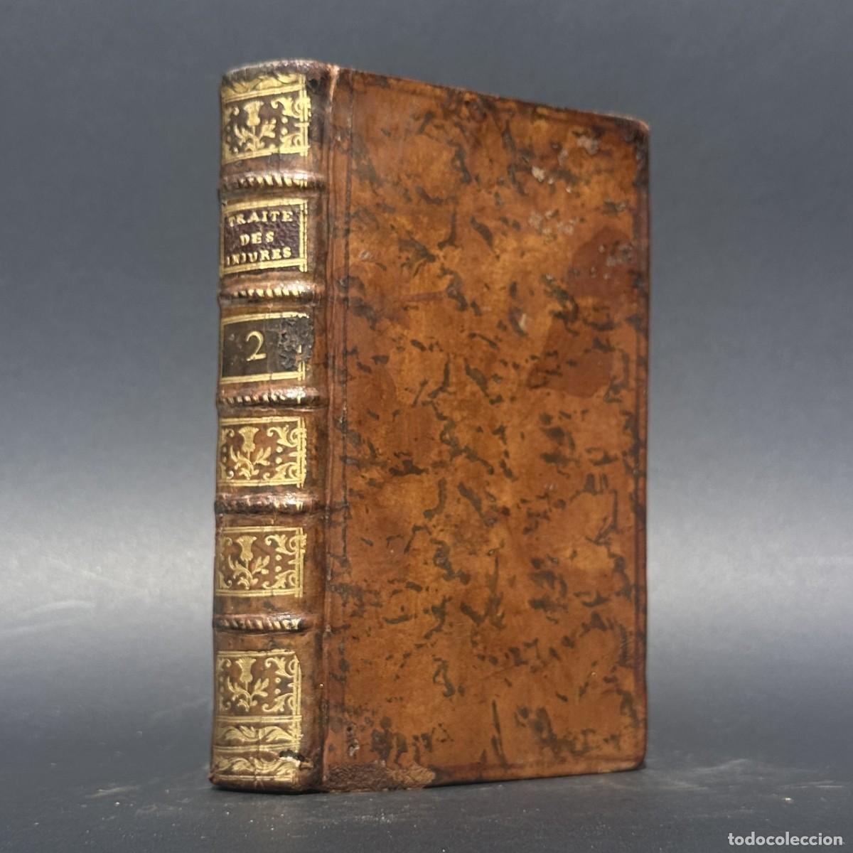 Old books: A&Ntilde;O 1785 - TRATADO DE LAS LESIONES EN EL SISTEMA JUDICIAL - DERECHO -