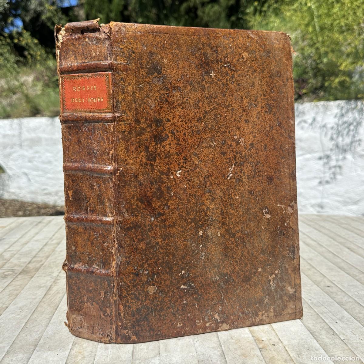 Libros antiguos: a&ntilde;o 1578 - Decisiones Aureae Quaestionum Burdegalensium - Derecho - Nicolaus Boerius