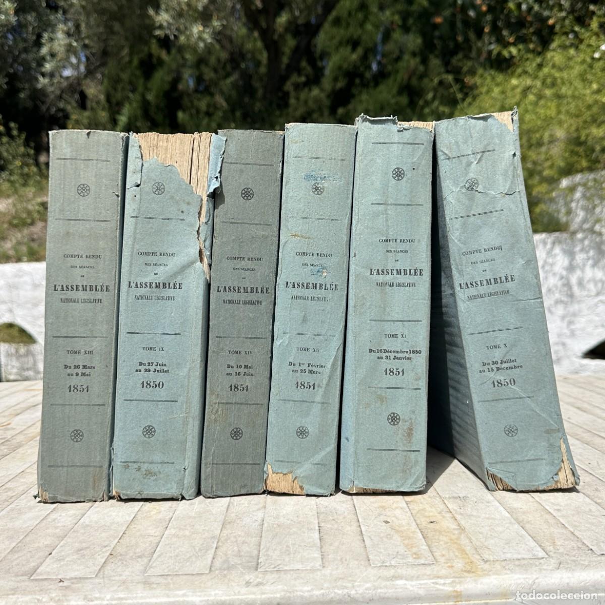 Antiquarische B&uuml;cher: a&ntilde;o 1850 - COMPTE RENDU DES SEANCES DE L'ASSAMBLEE NATIONALE - DERECHO -